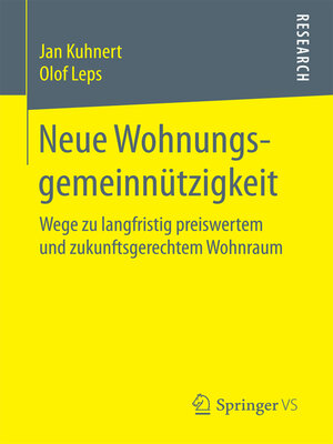 cover image of Neue Wohnungsgemeinnützigkeit
